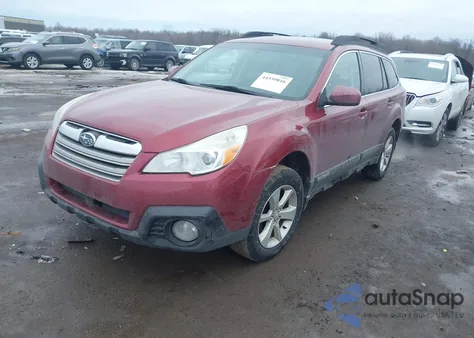 2014 Subaru Outback 2.5I Premium z USA, uszkodzony, nr VIN 4S4BRCCC7E3235938